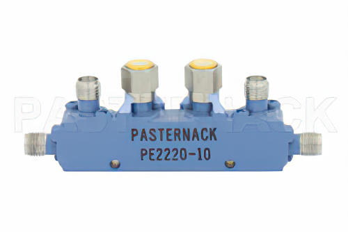 双方向性 10 dB SMA 結合器、最大 5.2 GHz、最大定格 10 W