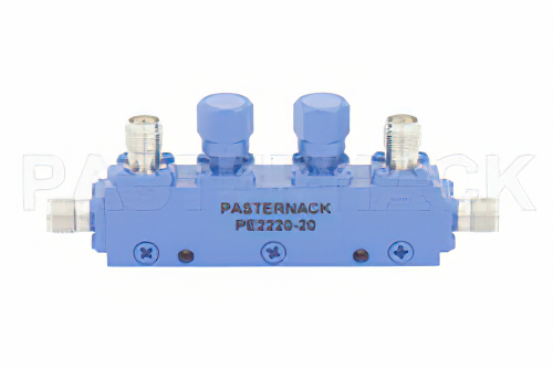 双方向性 20 dB SMA 結合器、最大 5.2 GHz、最大定格 50 W