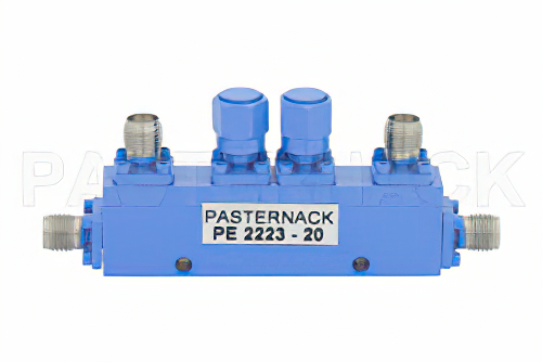 双方向性 20 dB SMA 結合器、最大 16 GHz、最大定格 50 W