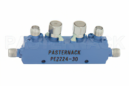 双方向性 30 dB SMA 結合器、最大 18 GHz、最大定格 50 W