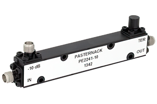 方向性 10 dB SMA 結合器、最大 2.5 GHz、最大定格 50 W