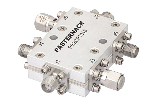 双方向性 20 dB SMA 結合器、最大 6 GHz、最大定格 100 W