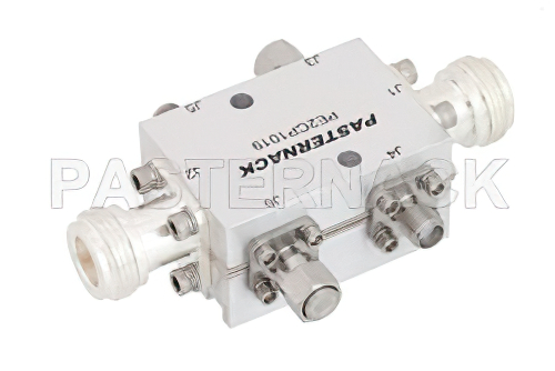 双方向性 20 dB N 結合器、最大 6 GHz、最大定格 200 W