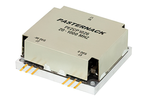 90 度ドロップイン ハイブリッドカプラ、20 MHz 〜 1,000 MHz 最大 50 W