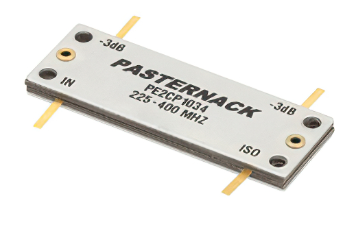 90 度ドロップイン ハイブリッドカプラ、225 MHz 〜 400 MHz 最大 250 W