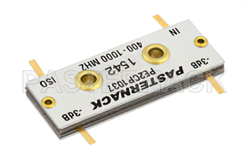 90 度ドロップイン ハイブリッドカプラ、400 MHz 〜 1,000 MHz 最大 200 W