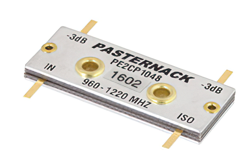 90 度ドロップイン ハイブリッドカプラ、960 MHz 〜 1.22 GHz 最大 125 W