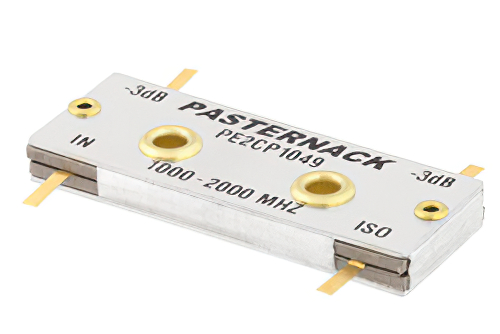 90 度ドロップイン ハイブリッドカプラ、1 GHz 〜 2 GHz 最大 200 W