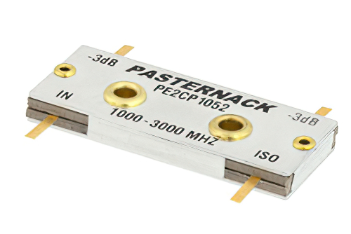 90 度ドロップイン ハイブリッドカプラ、1 GHz 〜 3 GHz 最大 150 W