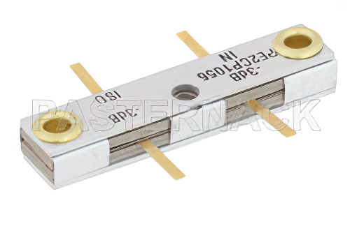 90 度ドロップイン ハイブリッドカプラ、2 GHz 〜 6 GHz 最大 100 W