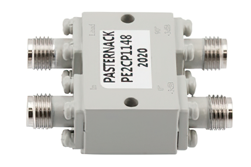 90 Degree 2.92mm Hybrid Coupler from 20 GHz to 40 GHz Rated to 20 Watts