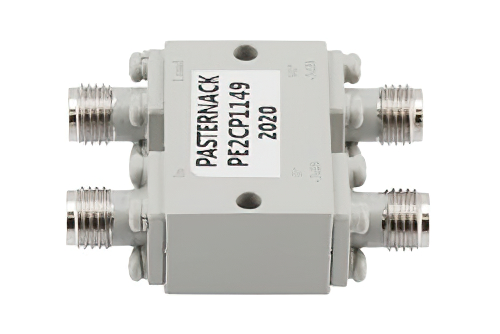 90 Degree 2.92mm Hybrid Coupler from 8 GHz to 43.5 GHz Rated to 20 Watts