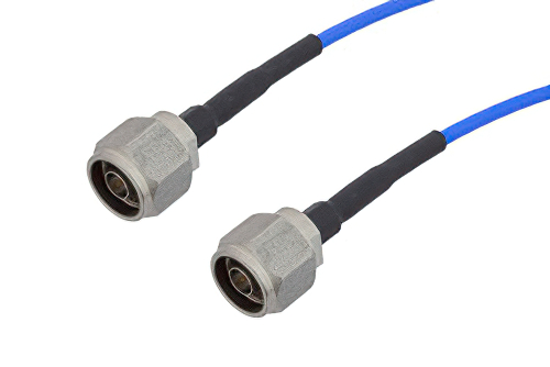 N オス ～  N オス, ケーブル PE-P141 同軸 , 鉛フリーはんだ