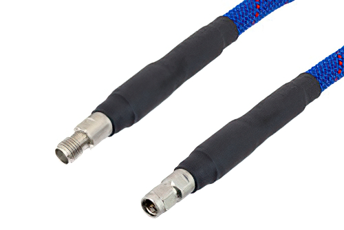 2.92mm オス 〜 2.92mm メス、テストケーブル 24 インチ長、VNAテストケーブル 同軸、鉛フリーはんだ