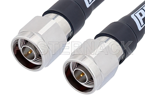 N オス 〜 N オス、低損失テストケーブル、PE-P300LL 同軸