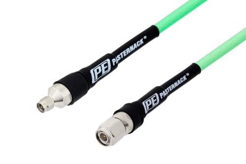 TNC オス ～ SMA オス ケーブル, PE-P300LL 同軸, 鉛フリーはんだ