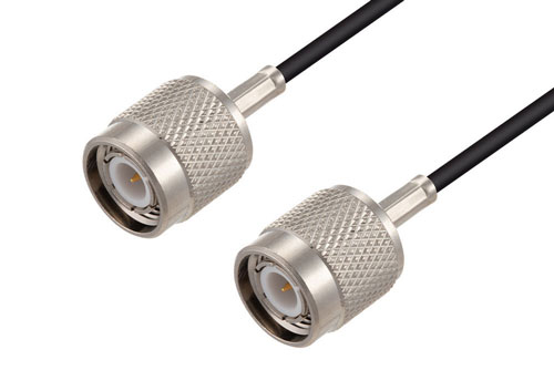 TNC オス 〜 TNC オス ケーブル、RG174 同軸