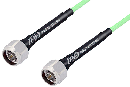 N オス 〜 N オス ケーブル、PE-P142LL 同軸