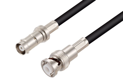 MHV メス 〜 MHV オス ケーブル、75 Ω RG59 同軸