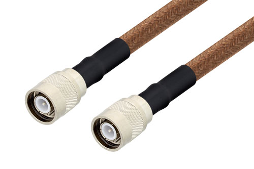 SC オス 〜 SC オス ケーブル、RG225 同軸、鉛フリーはんだ