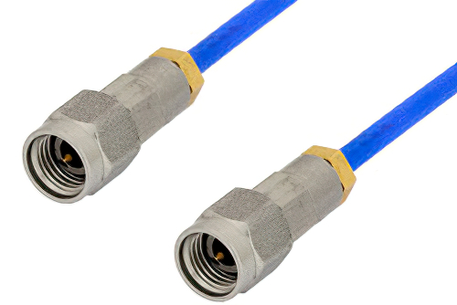 2.92mm オス 〜 2.92mm オス、プレシジョンケーブル 60 インチ長、095シリーズ 同軸、鉛フリーはんだ