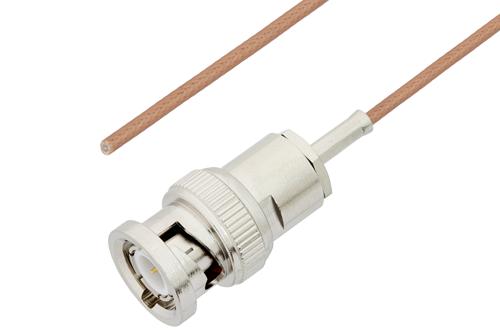 BNC Male to Unterminated Lead Cable Using RG178 Coax