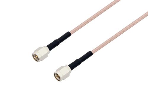 SMA Male to SMA Male Cable Using RG316 Coax, RoHS
