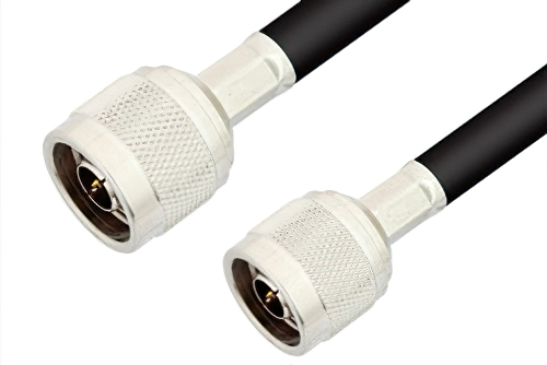 75 Ω N オス 〜 75 Ω N オス ケーブル、75 Ω RG216 同軸、鉛フリーはんだ