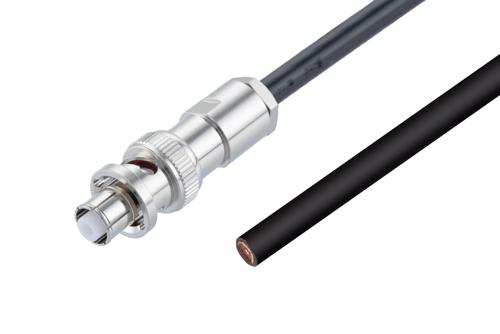 75 Ω SHV プラグ ～ 75 Ω 終端未処理ケーブル, 75 Ω RG59 同軸