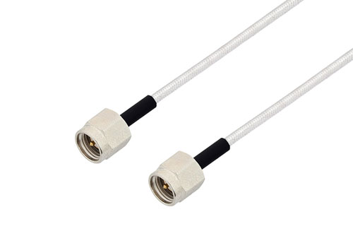 SMA オス 〜 SMA オス ケーブル、PE-SR405FL 同軸、熱収縮チューブ