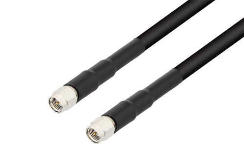 SMA Male to SMA Male Cable Using 93 Ohm RG62 Coax, RoHS