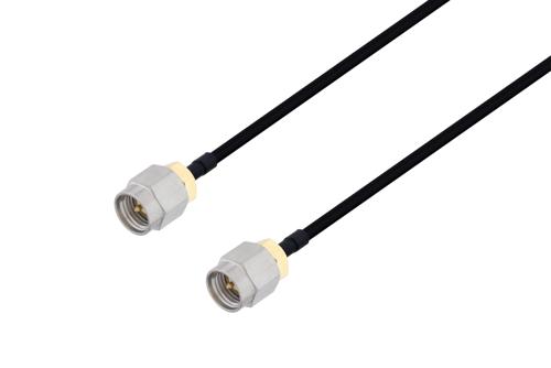 SMA オス 〜 SMA オス ケーブル、PE-SR402FLJ 同軸、熱収縮チューブ
