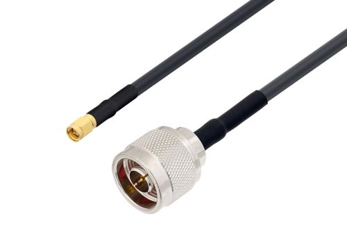 SMA Male to N Male Cable Using LMR-240 Coax