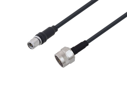 SMA オス 〜 N オス ケーブル、LMR-195 同軸、熱収縮チューブ