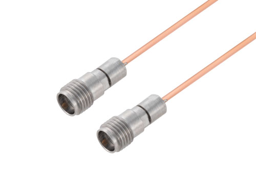 2.92mm Female to 2.92mm Female Cable Using PE-047SR Coax