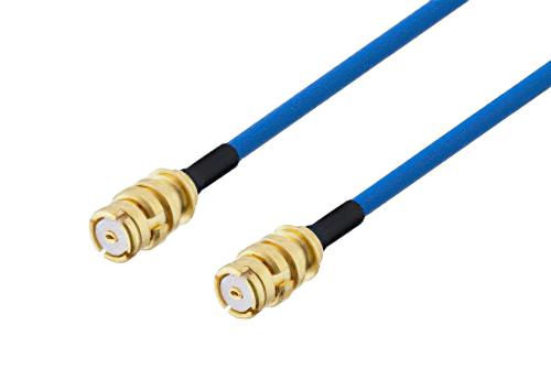 SMP メス 〜 SMP メス ケーブル、PE-P047 同軸