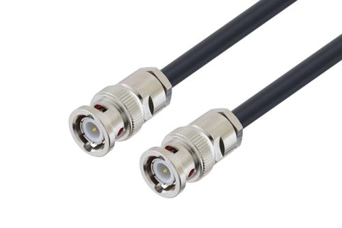 BNC オス 〜 BNC オス ケーブル、LMR-240-UF 同軸