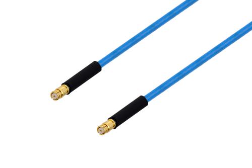 SMP メス 〜 SMP メス ケーブル、PE-P086 同軸、熱収縮チューブ、鉛フリーはんだ