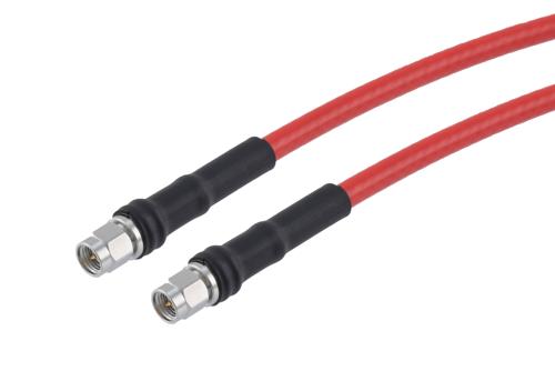 プレナム SMA オス ～ SMA オス 低損失ケーブル, LMR-240-LLPX 同軸, Times Microwave 製品使用
