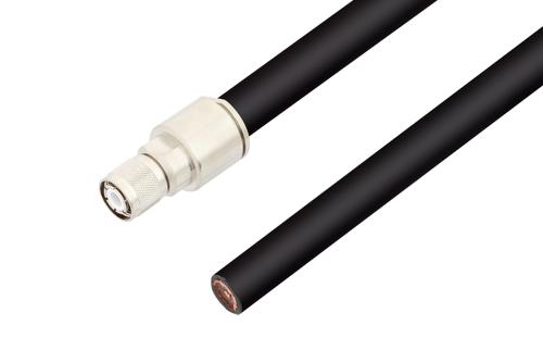 HN オス ～ 終端未処理ケーブル, RG218 同軸