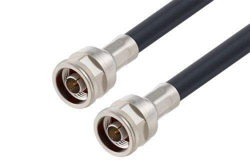 N オス 〜 N オス ケーブル、LMR-400-DB 同軸