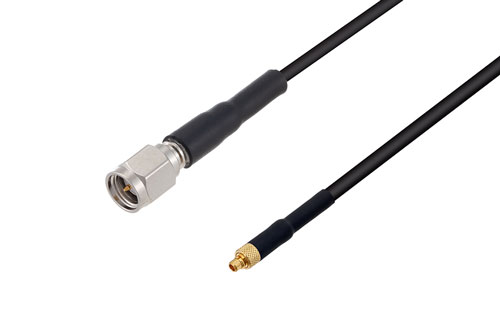 SMA オス 〜 MMCX プラグ ケーブル、LMR-100 同軸