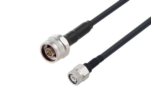N オス 〜 TNC オス ケーブル、LMR-240-UF 同軸