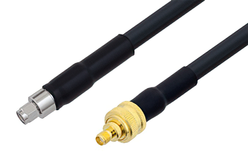 SMA Male to SMA Female Cable Using LMR-400 Coax with HeatShrink