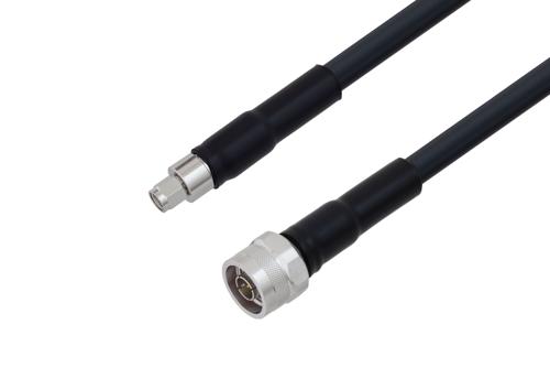 SMA Male to N Male Cable Using LMR-400-UF Coax
