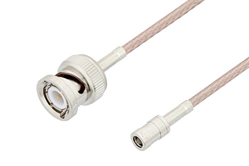 SMB Plug to BNC Male Cable Using RG316 Coax