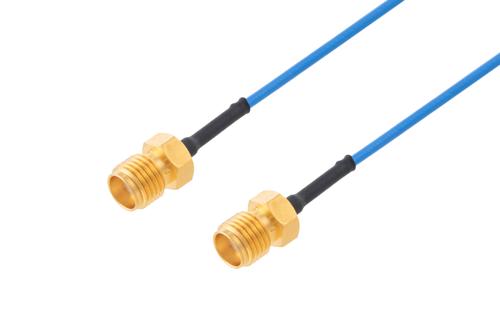 SMA メス 〜 SMA メス ケーブル、PE-P047 同軸