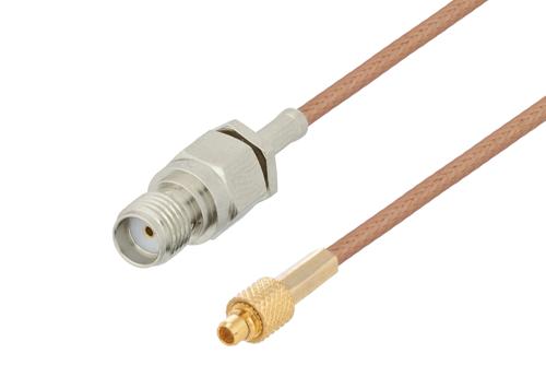 SMA メス 〜 MMCX プラグ ケーブル、RG178 同軸