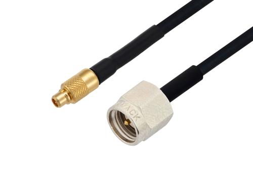 SMA オス 〜 MMCX プラグ ケーブル、PE-SR405FLJ 同軸