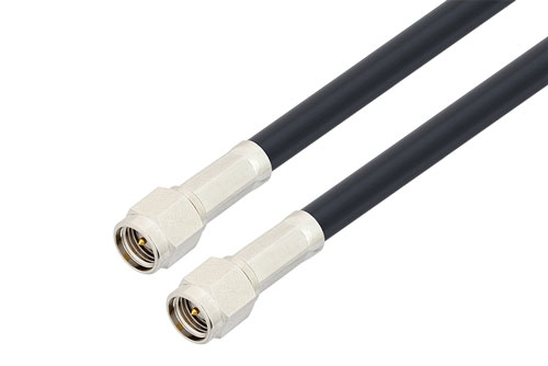 SMA オス 〜 SMA オス、低損失ケーブル、LMR-195-FR 同軸